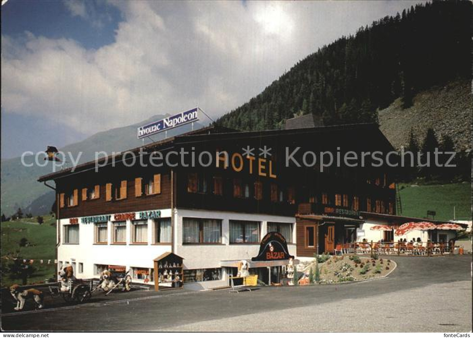 Bourg Saint Pierre Hotel Bivouac Napoleon