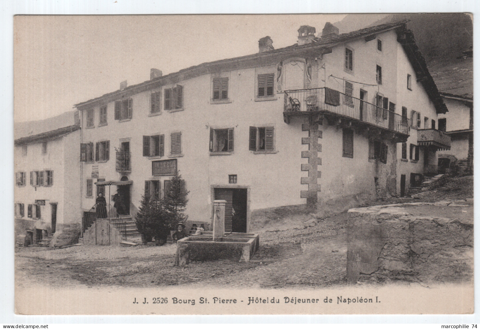 BOURG SAINT PIERRE HOTEL DU DEJEUNER DE NAPOLEON I