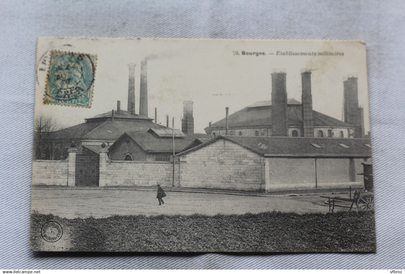 Bourges, établissements militaires, Cher 18