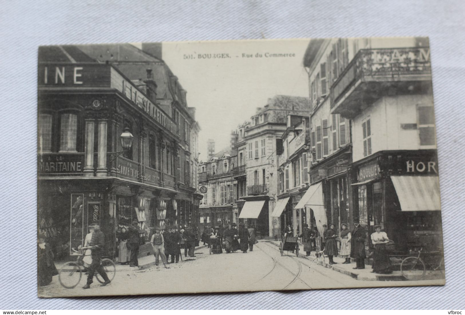 Bourges, rue du commerce, Cher 18