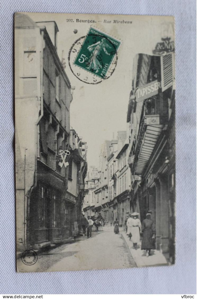 Bourges, rue Mirebeau, Cher 18