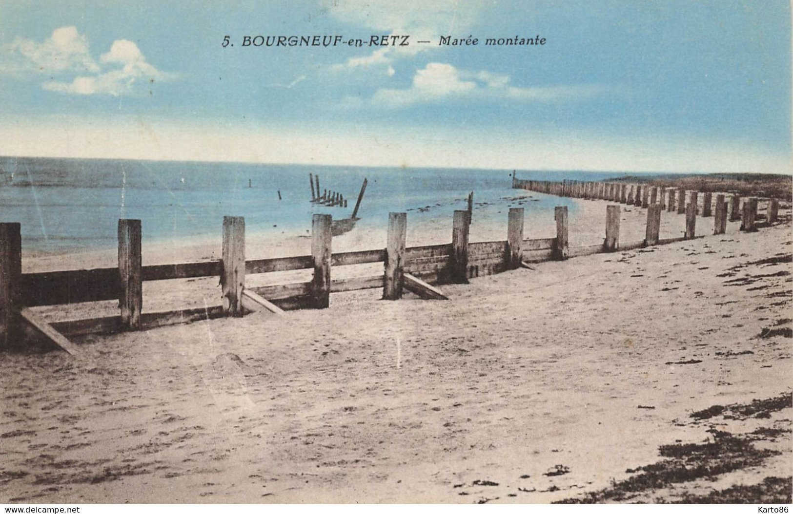 bourgneuf en retz * marée montante