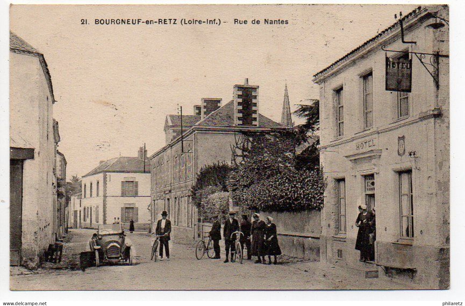 Bourgneuf en Retz : Rue de Nantes