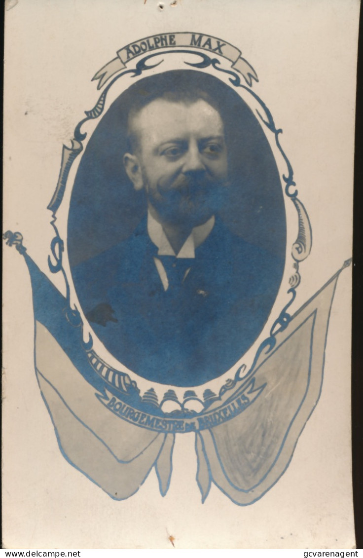 BOURMESTRE DE BRUXELLES.  ADOLPHE MAX