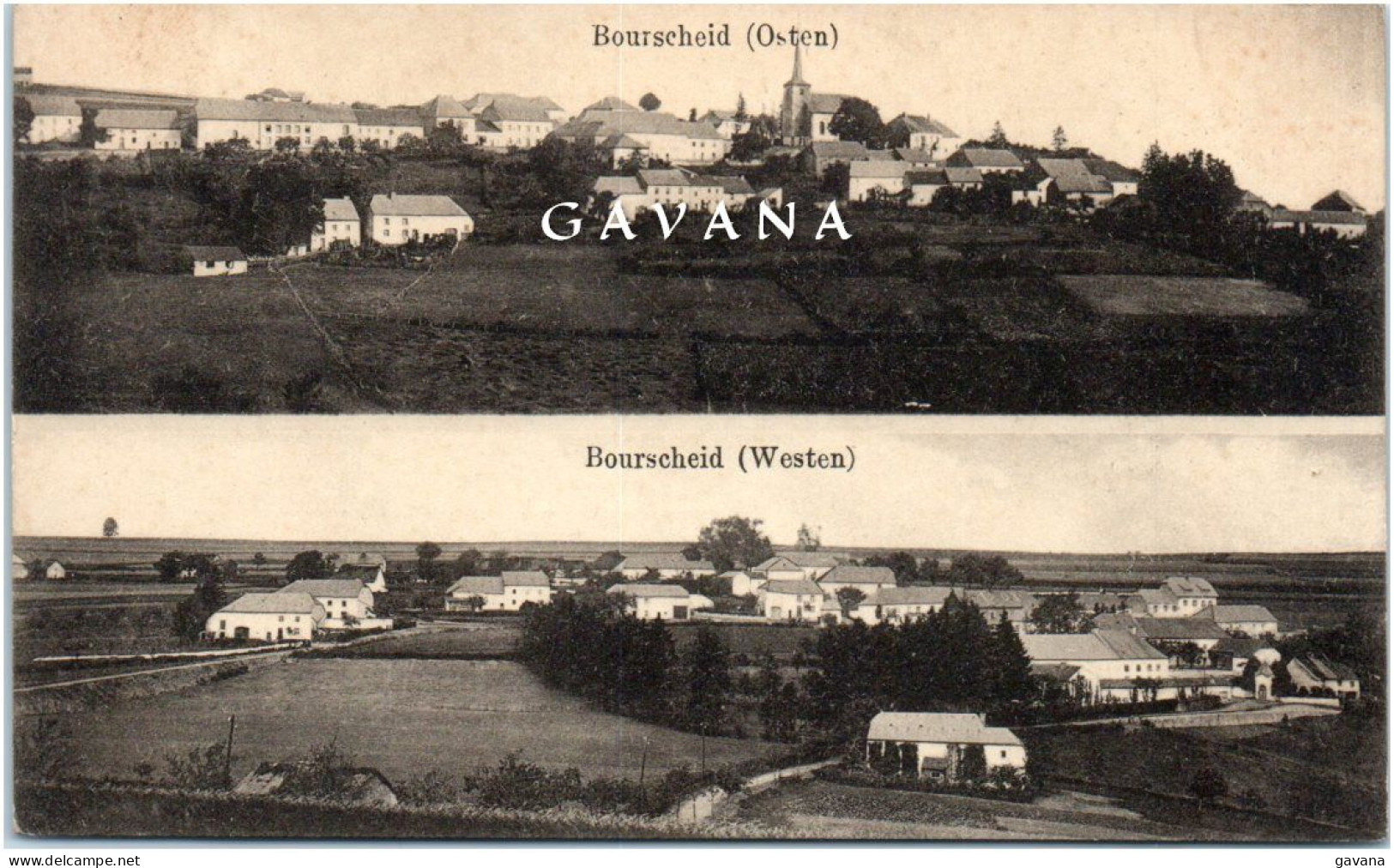 BOURSCHEID - Osten - Westen