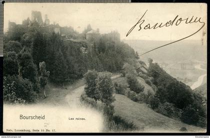 Carte Postale - Luxembourg - Bourscheid - Les Ruines (CP27813)
