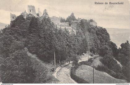 LUXEMBOURG - Bourscheid - Ruines de Bourscheid - Carte postale ancienne
