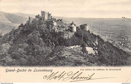Luxembourg - Les ruines du château de Bourscheid - Ed. O. Schleich 4849