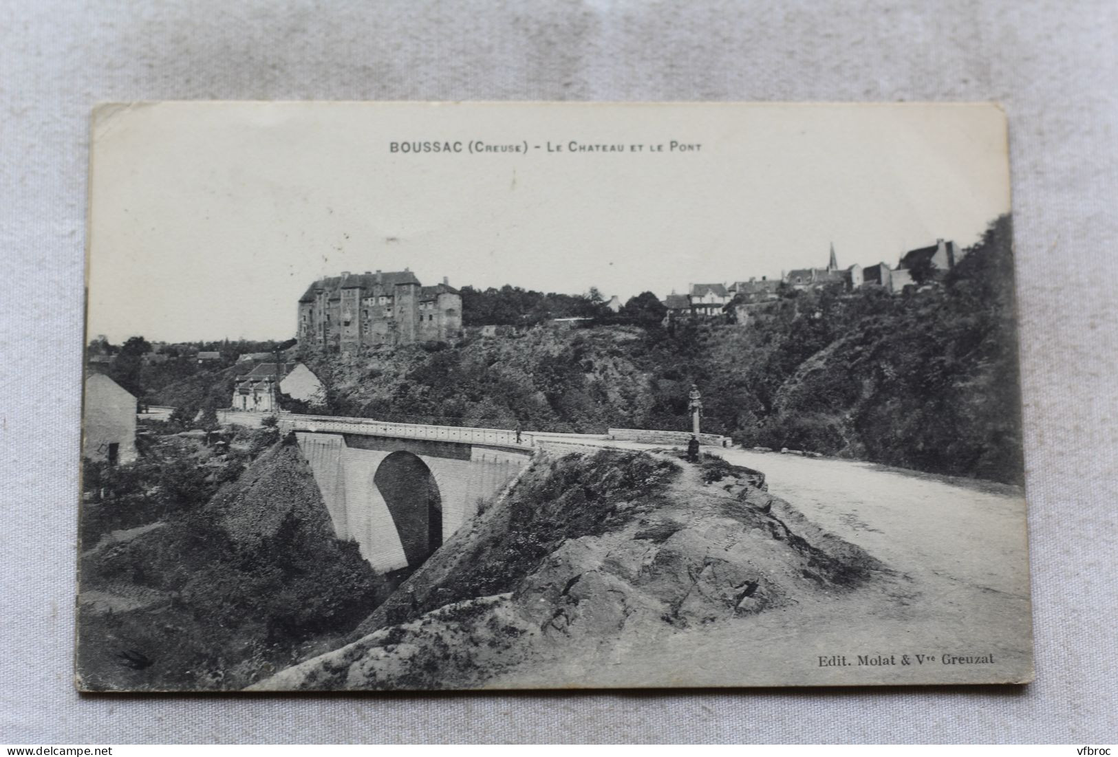 Boussac, le château et le pont, Creuse 23