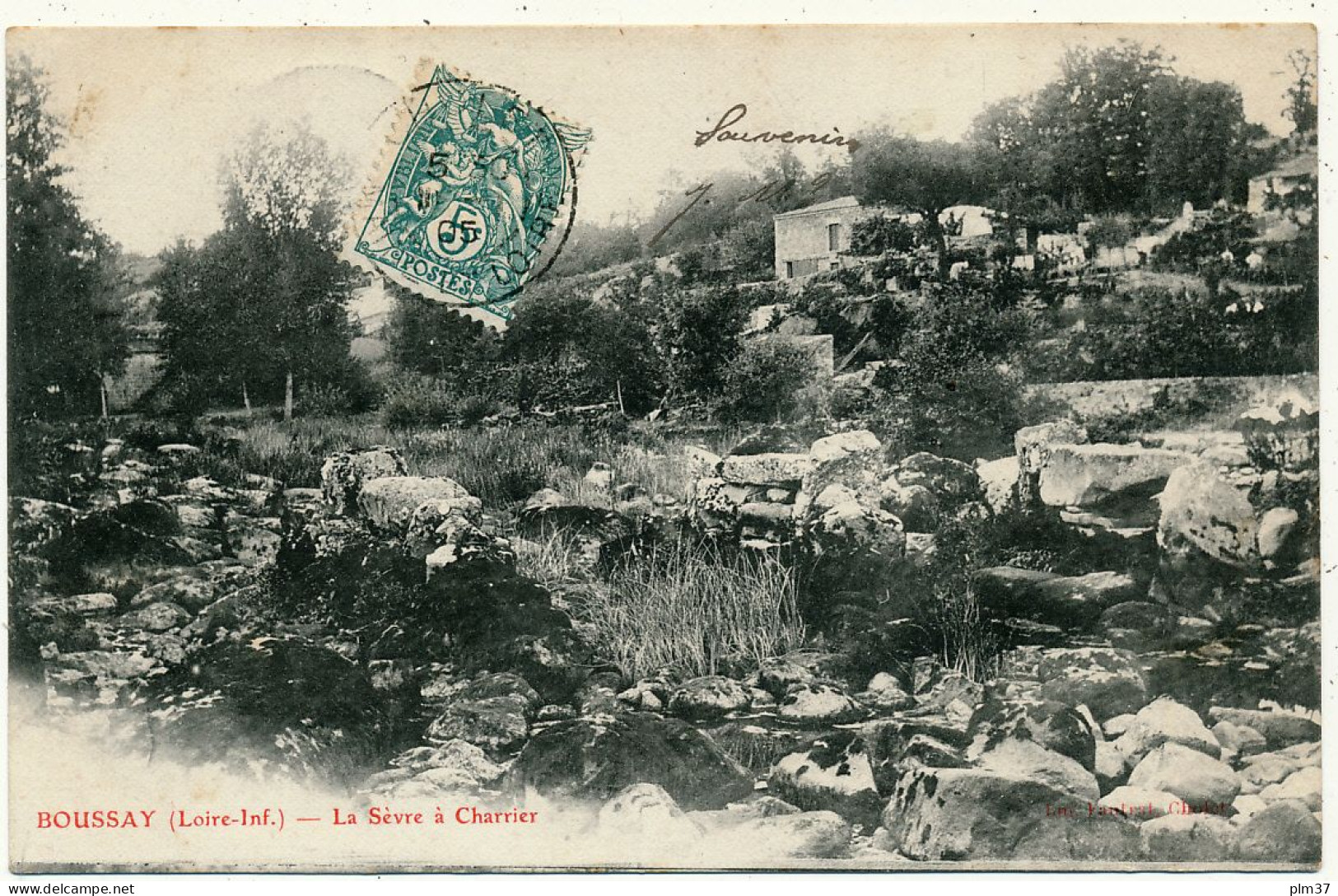 BOUSSAY - La Sèvre à Charrier