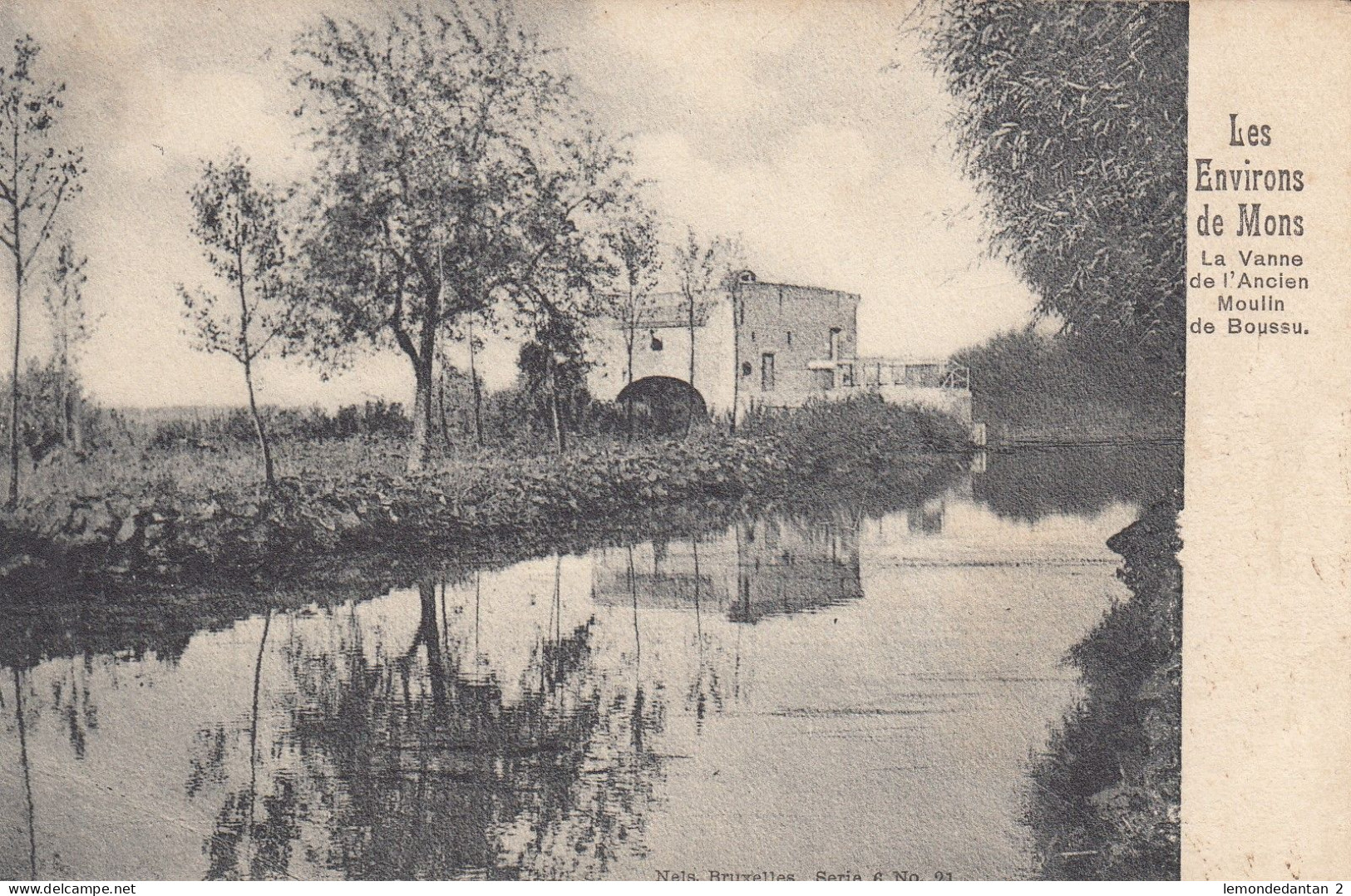 Boussu - La Vanne de l'ancien Moulin de Boussu