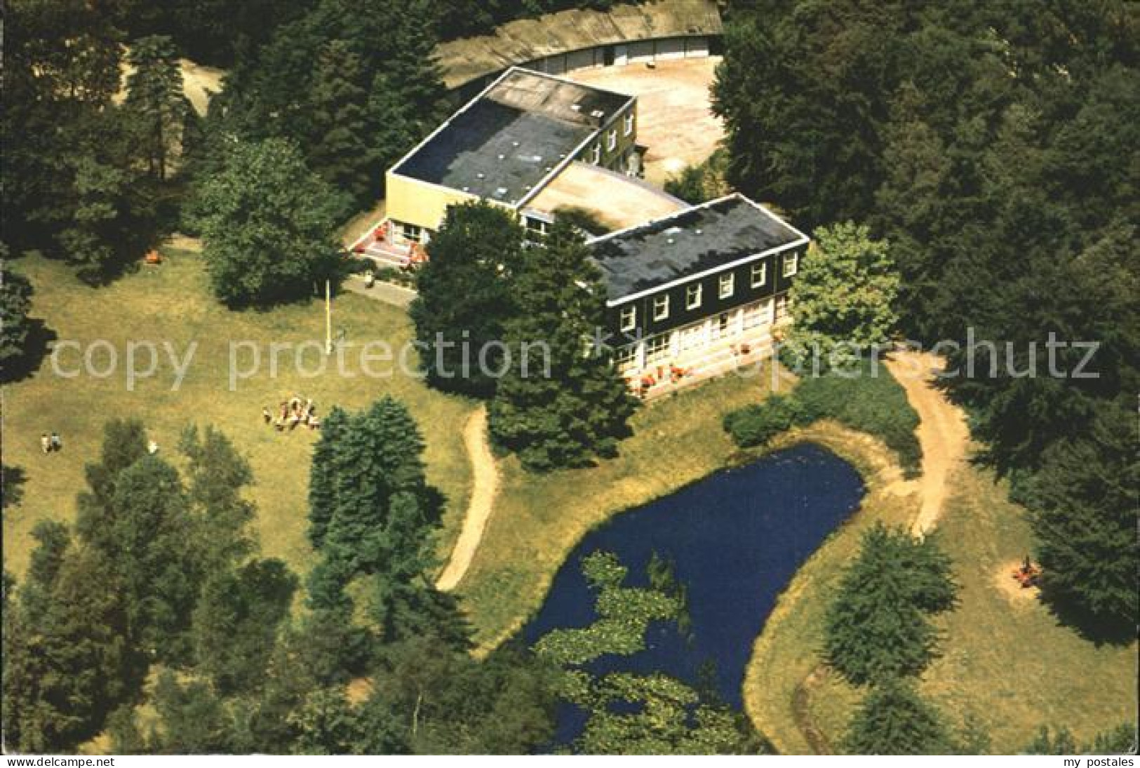 Boxtel Fliegeraufnahme Vormingscentrum Moorwijk