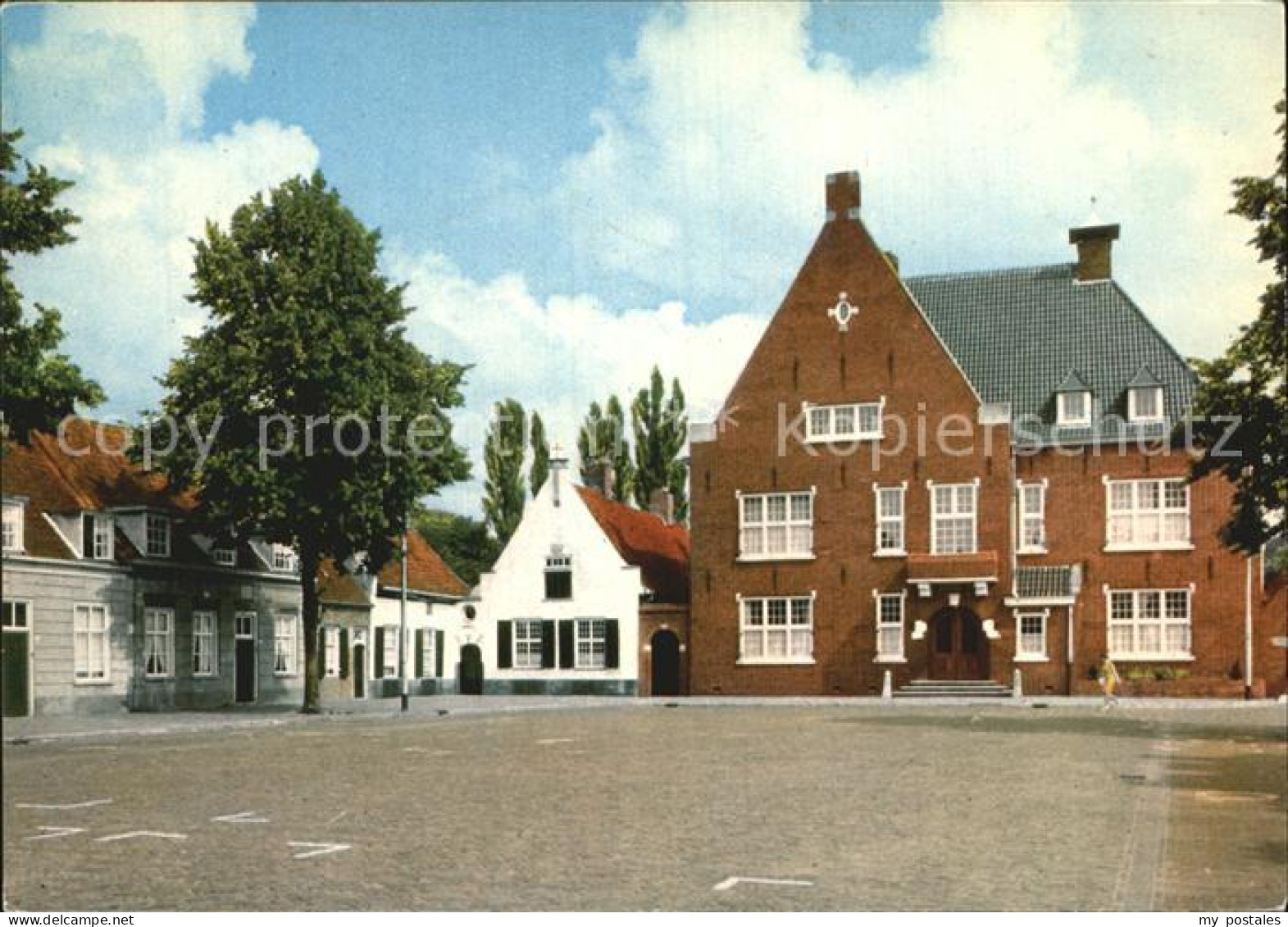 Boxtel Marktplatz met Gemeentehuis