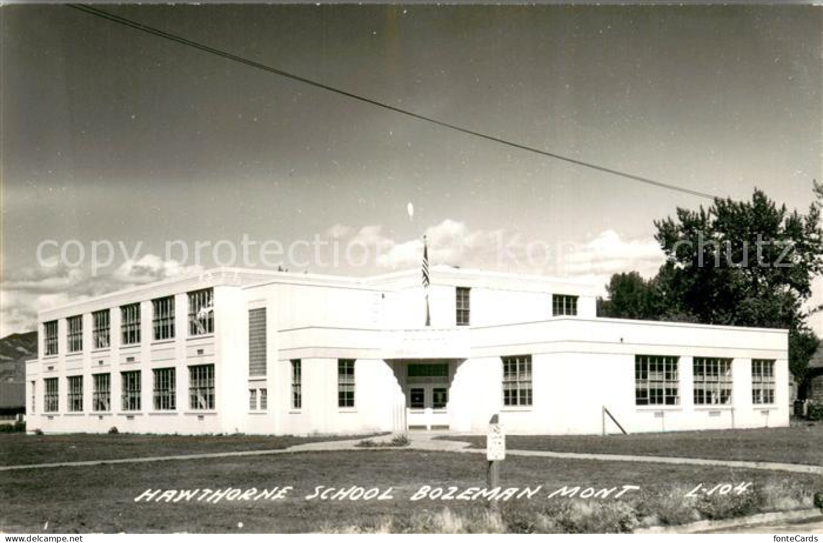 Bozeman Montana Hawthorne School Aussenansicht