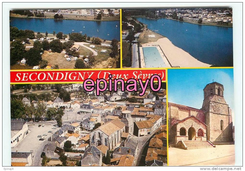 Br - 79 - SECONDIGNY - multivues - édit. Combier -