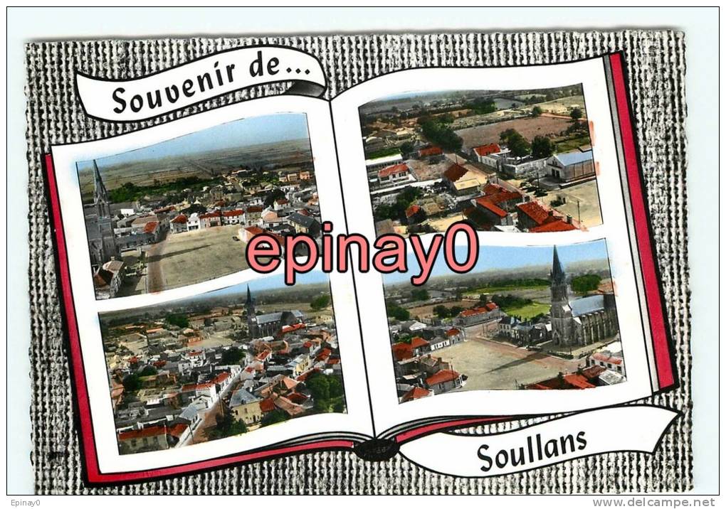 Br - 85 - SOULLANS - multivues - édit. Lapie -