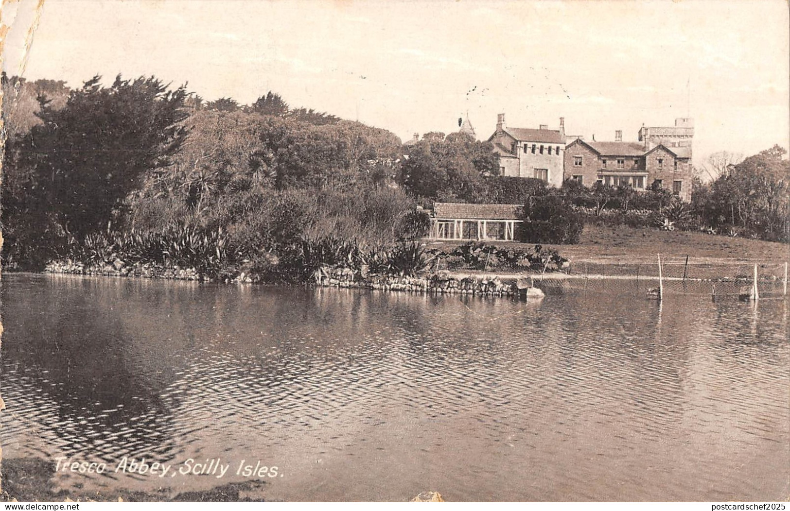 BR099937 tresco abbey scilly isles real photo   uk