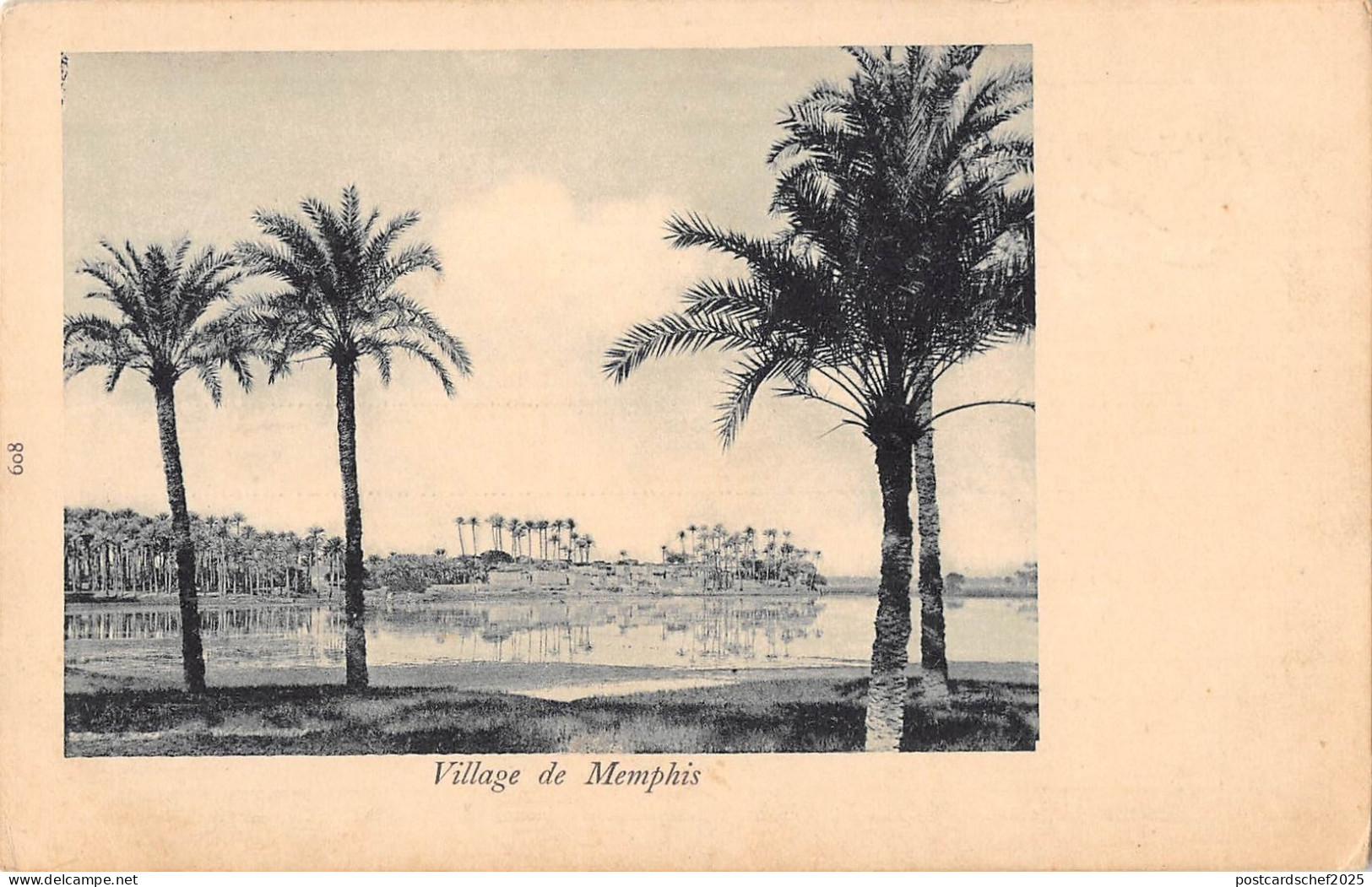 BR100088 village de memphis egypt africa