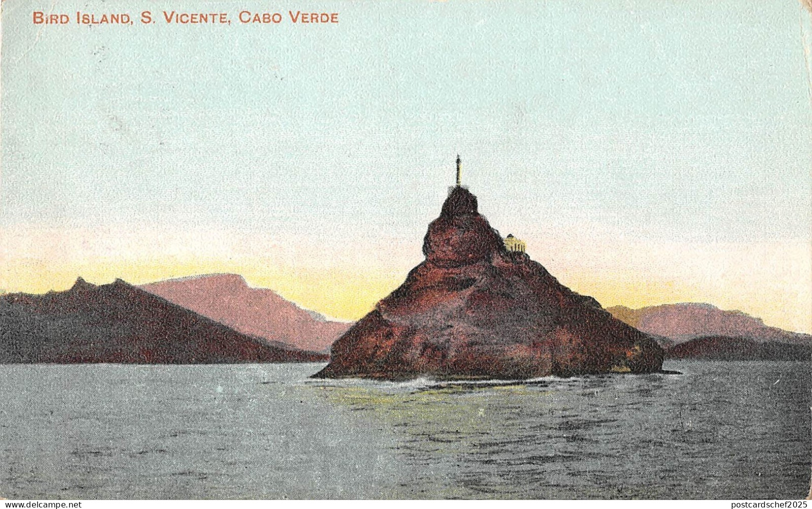 BR100204 bird island s vicente cabo verde Cape Verde  africa