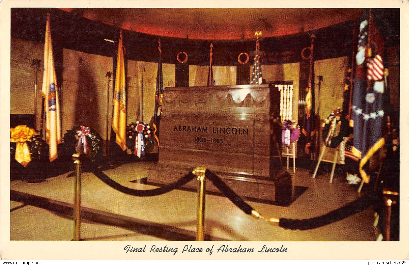 BR101716 interior the lincoln tomb oak ridge cemetery springfield  usa