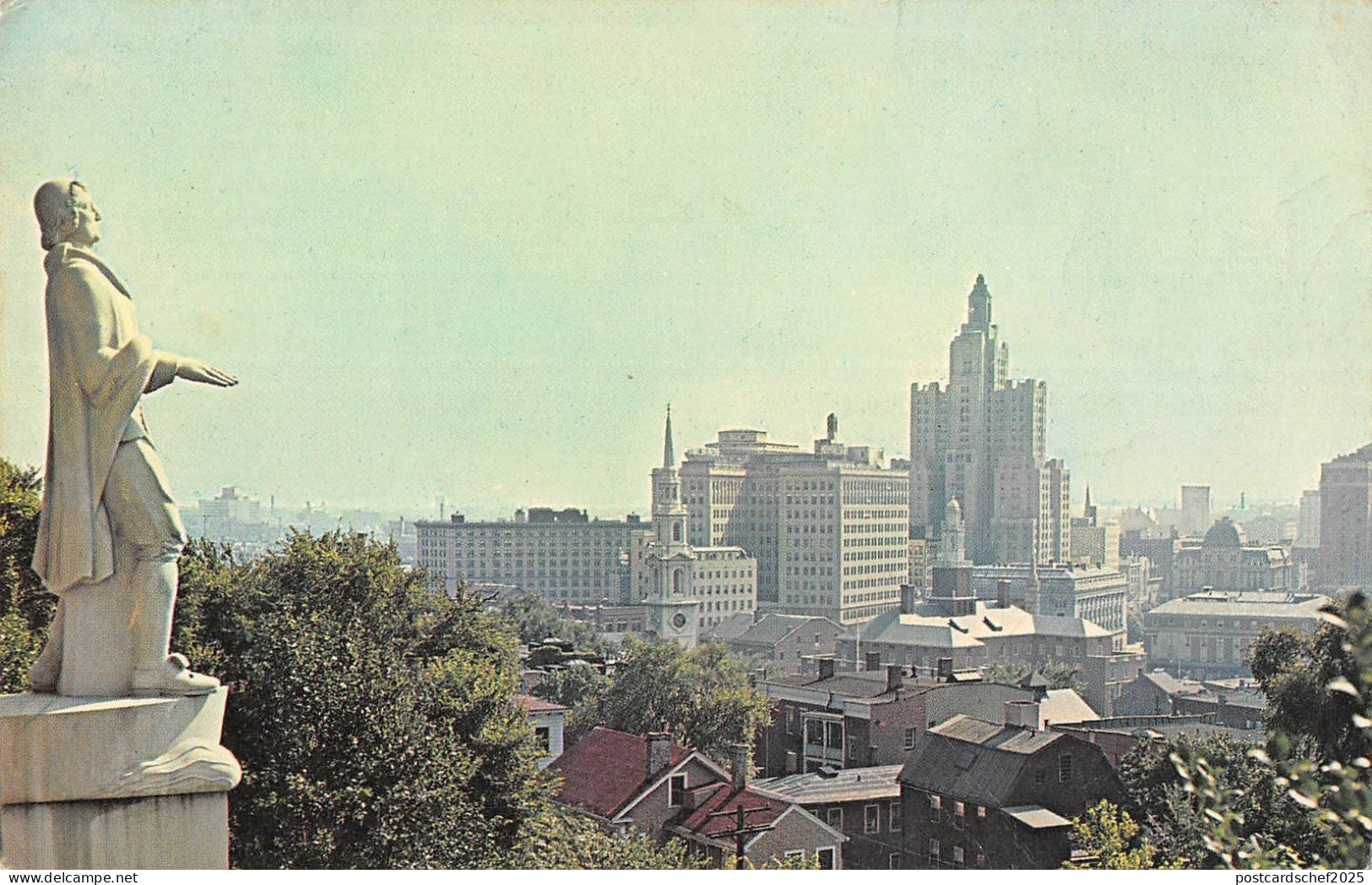 BR101791 providence from prospect terrace providence r i  usa