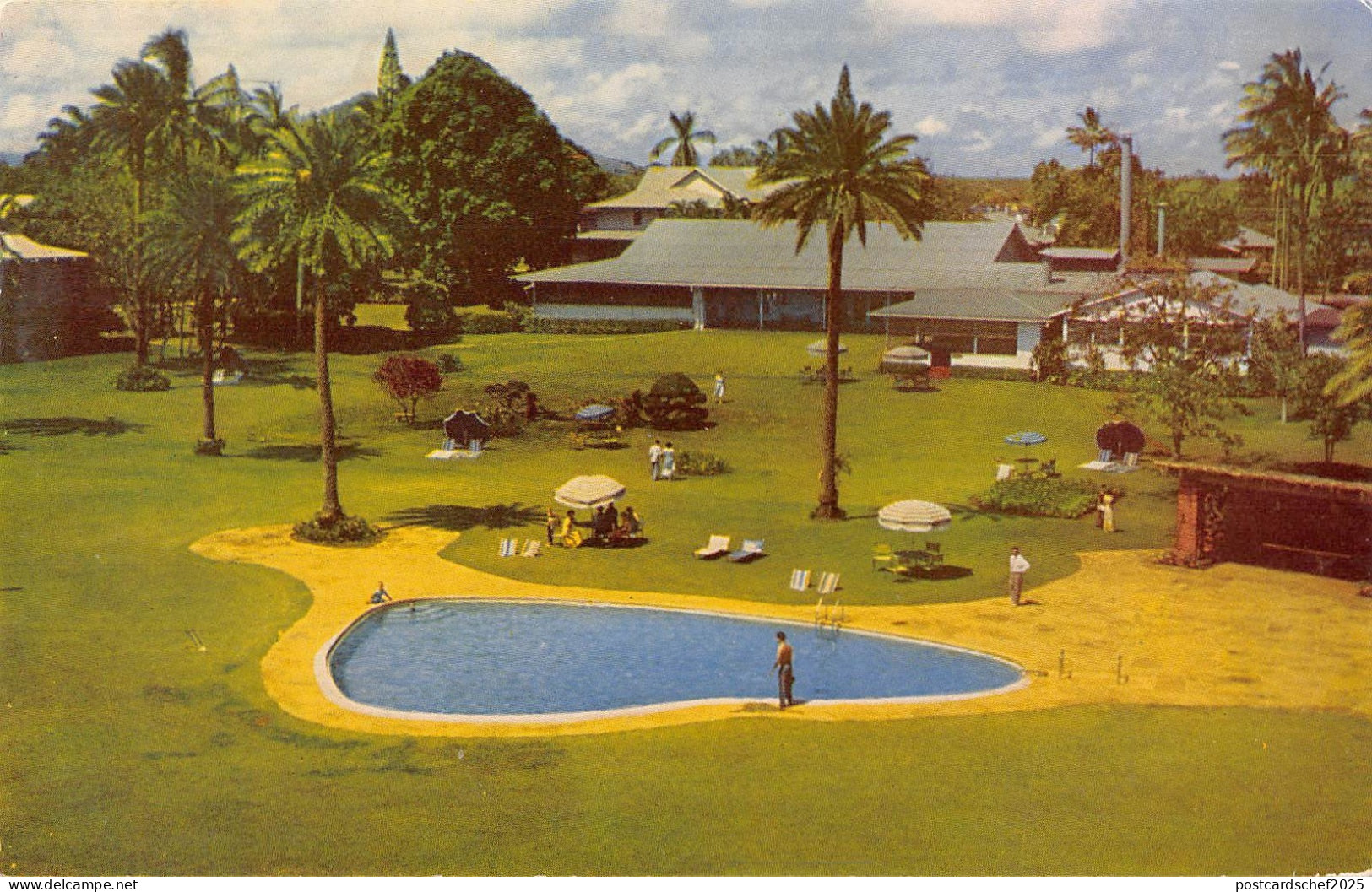 BR101819 kuai inn lihue kauai hawaii garden island  usa