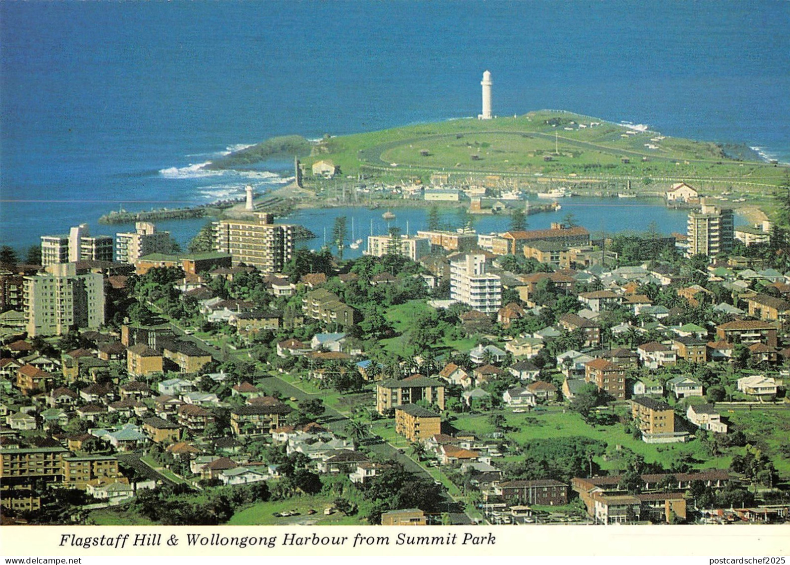 BR101933 mt keira wollongong view of flagstaff hill   australia