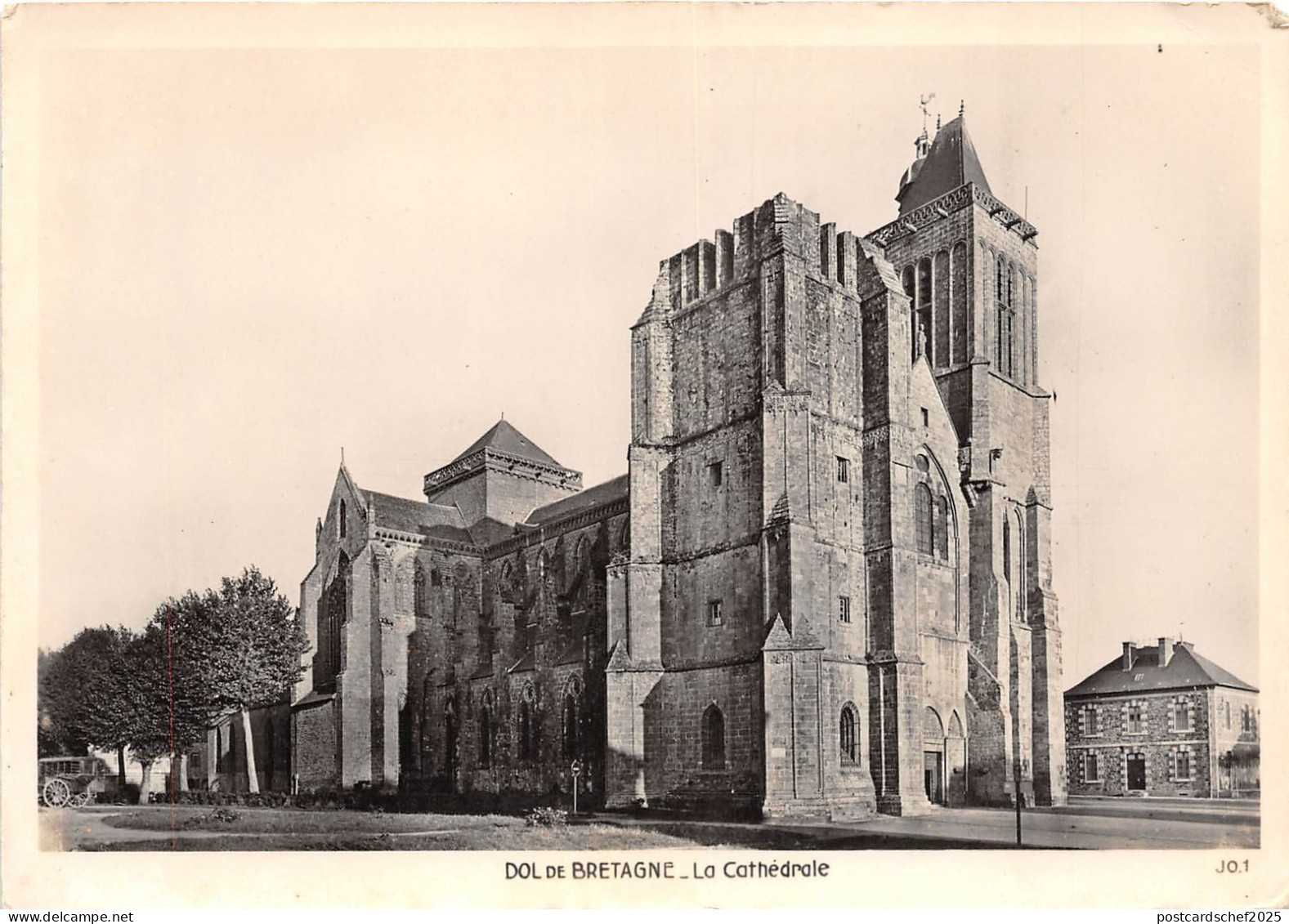 BR10245 Dol de bretagne Cathedrale  france