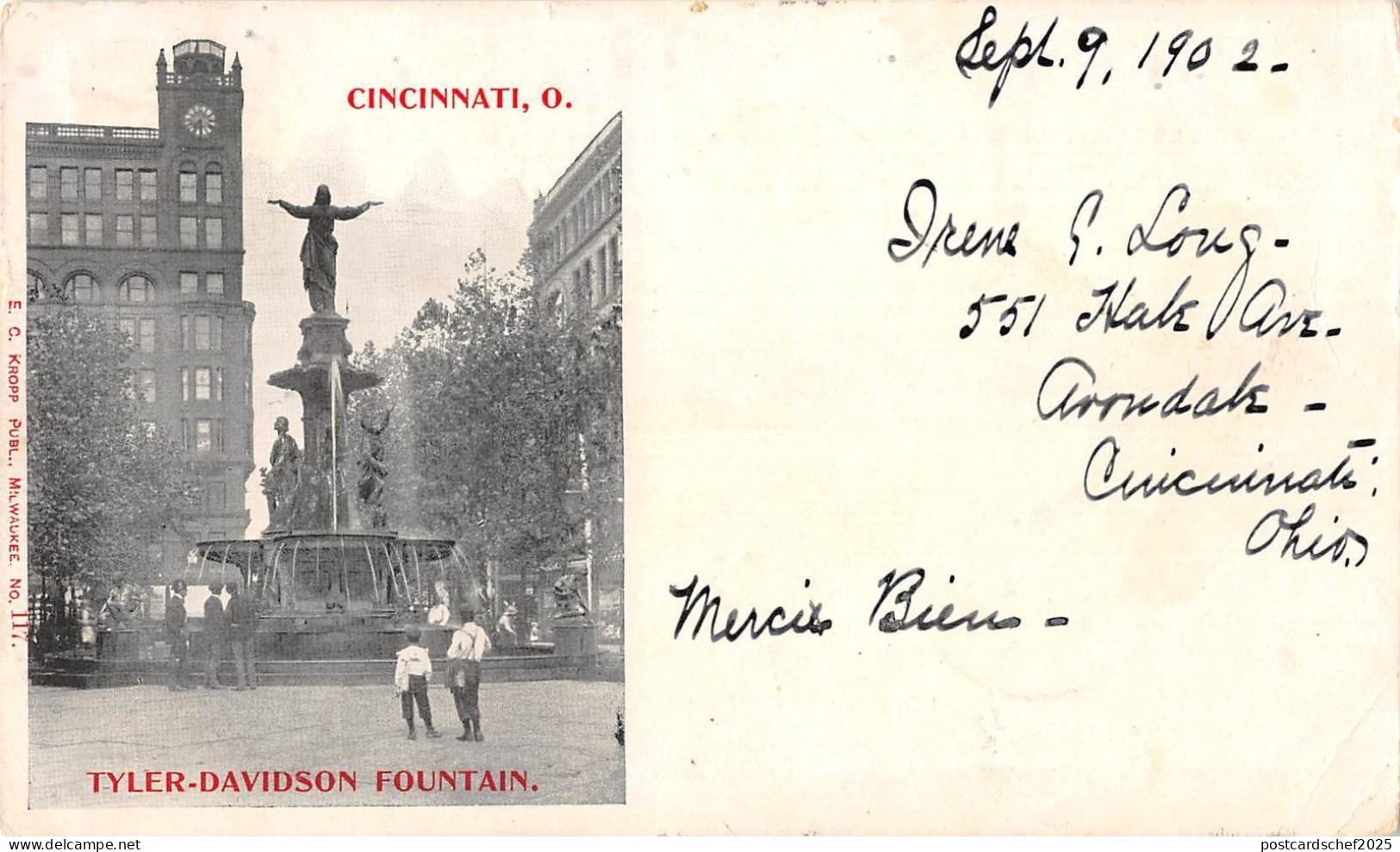 BR102918 cincinnati o tyler davidson fountain  usa