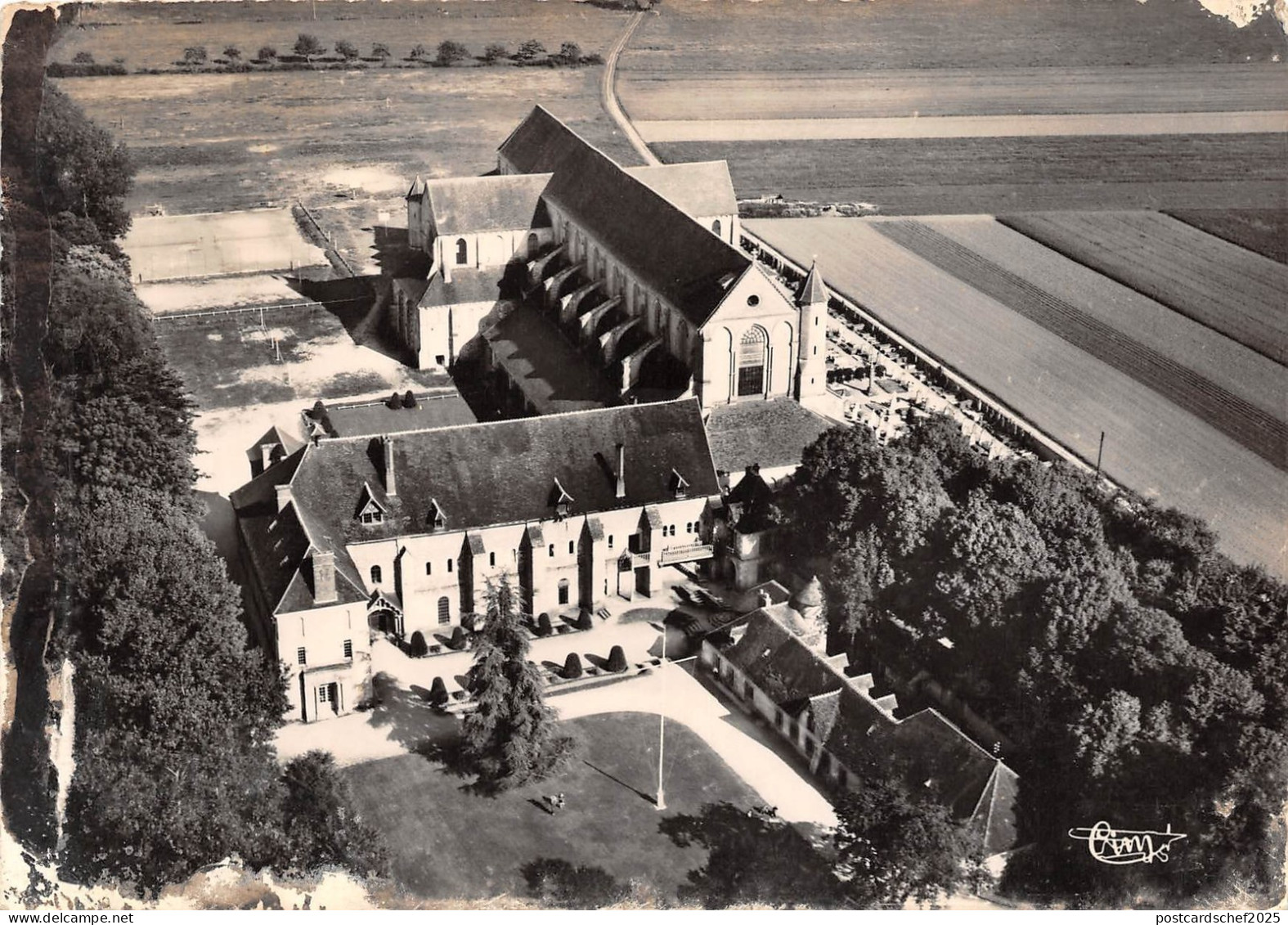 BR10451 Pontigny Abbaye   france