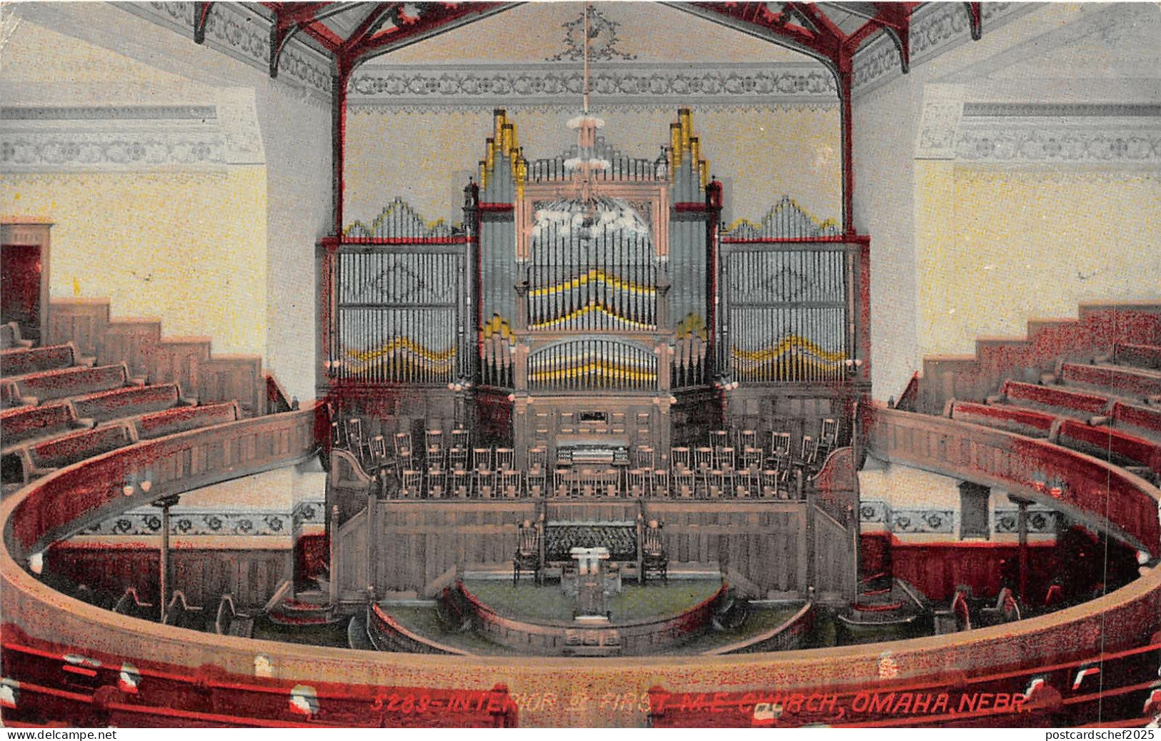br104652 interior of first church omaha usa