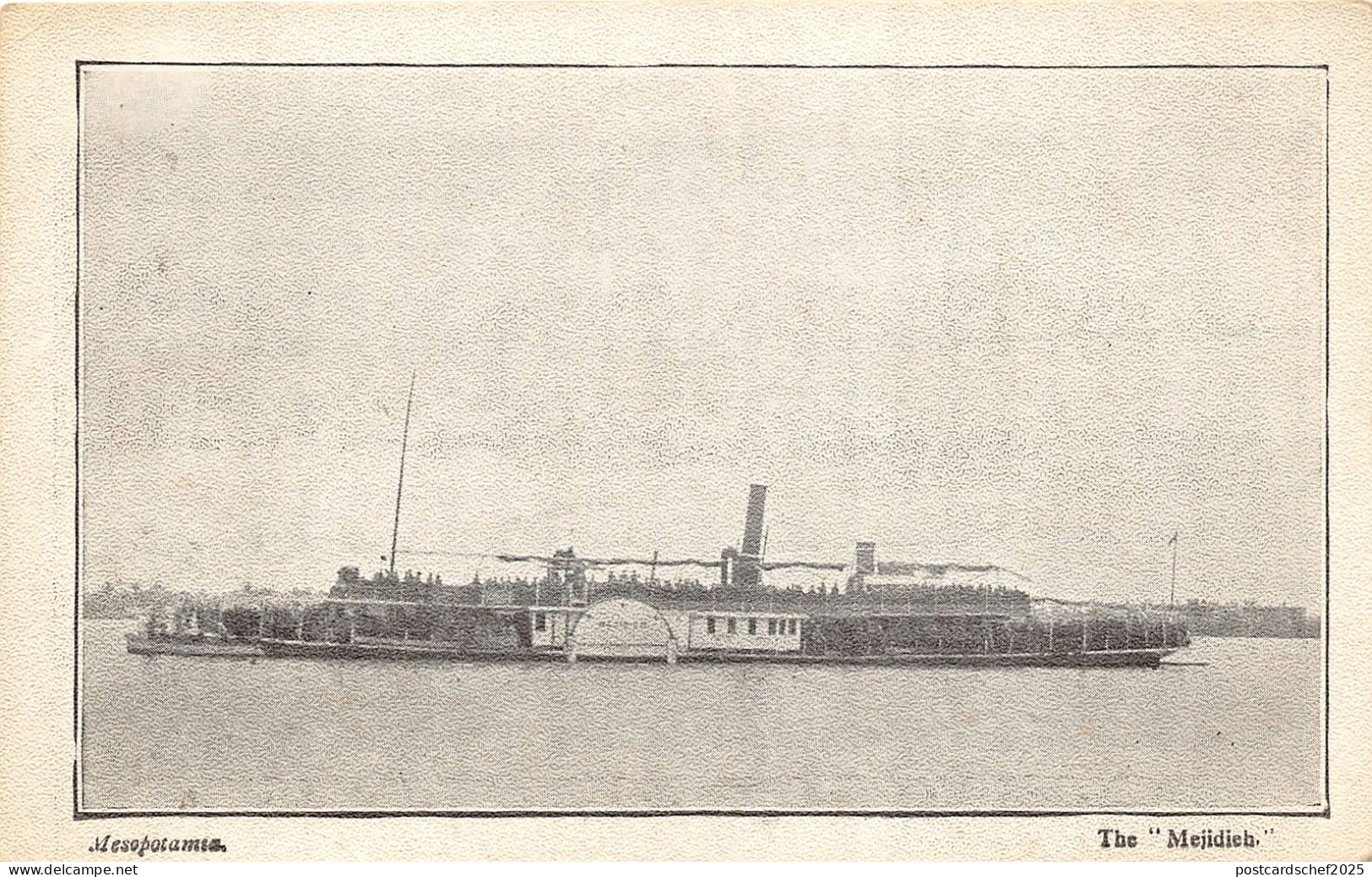 br104947 the mejidieh mesopotamia  iraq
