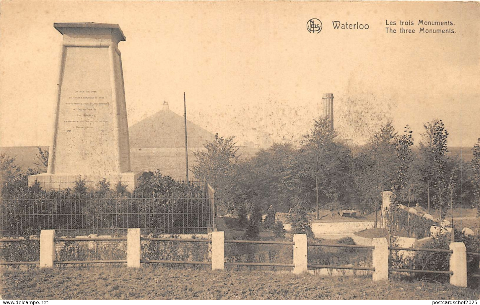 br105000 the three monuments waterloo belgium