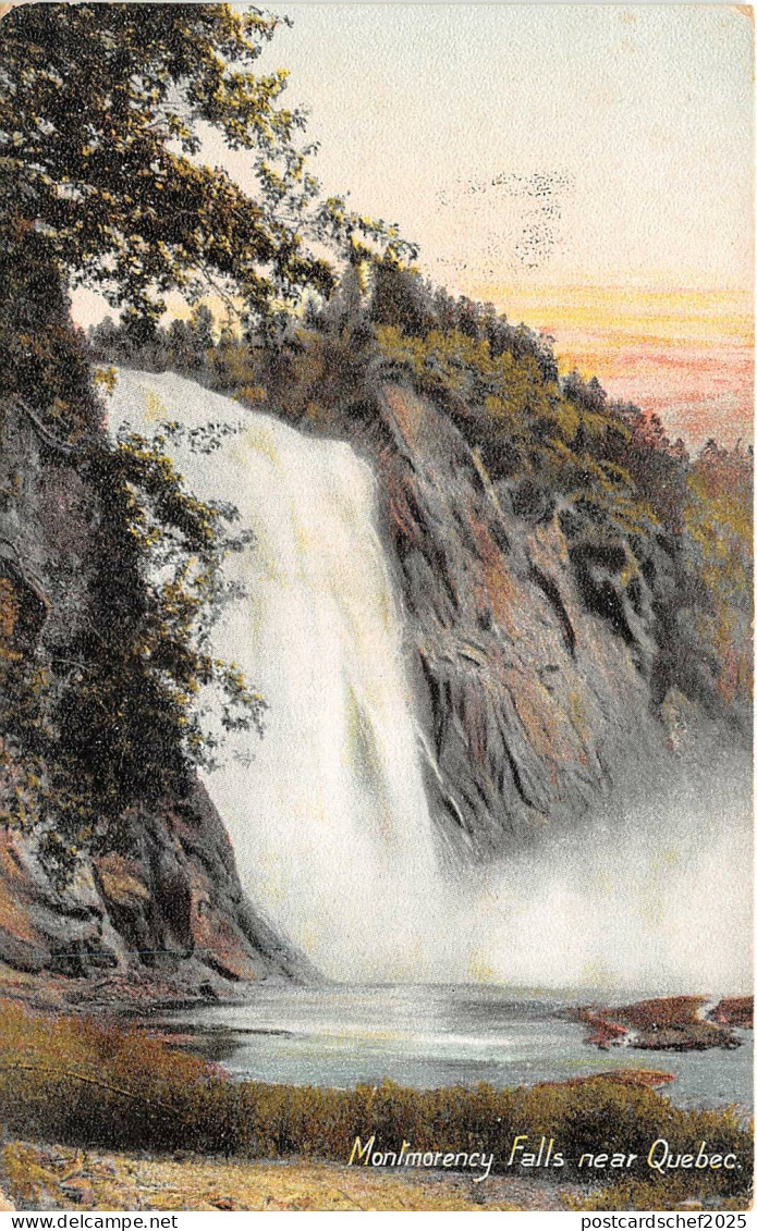 br105035 montmorency falls near quebec canada