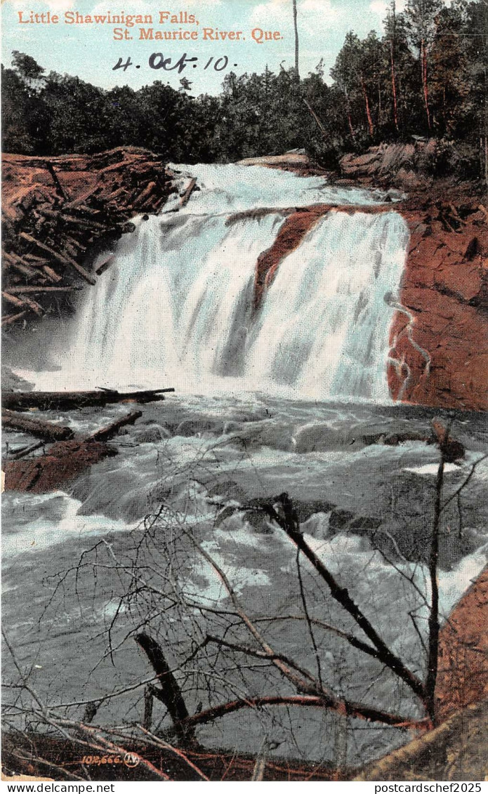 br105789 little shawinigan fall st maurice river quebec canada