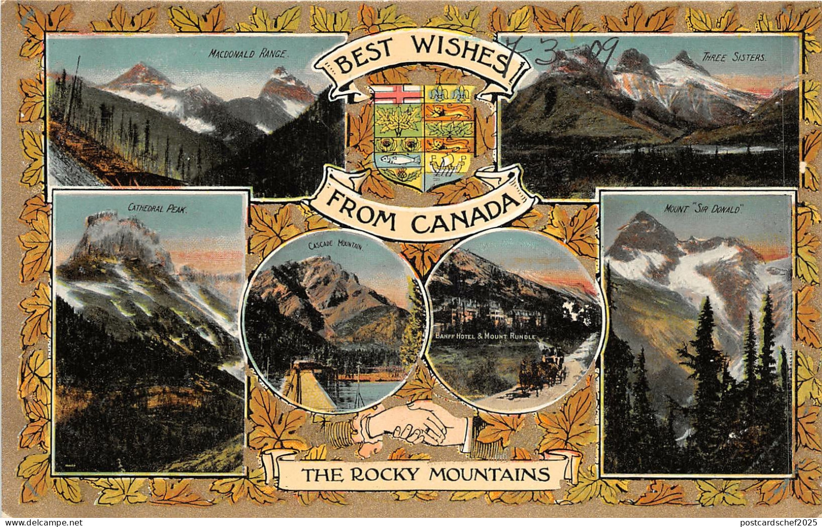 br105941 rocky mountains best wishes from canada
