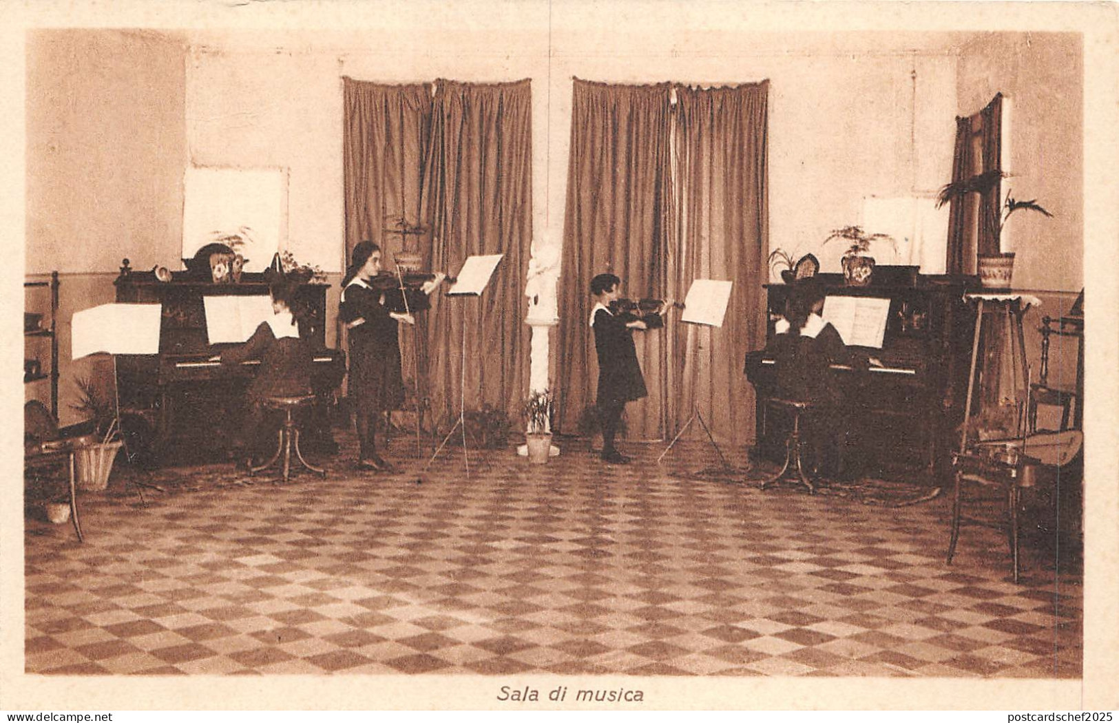 br107002 sala di musica italy acireale collegio sacro cuore