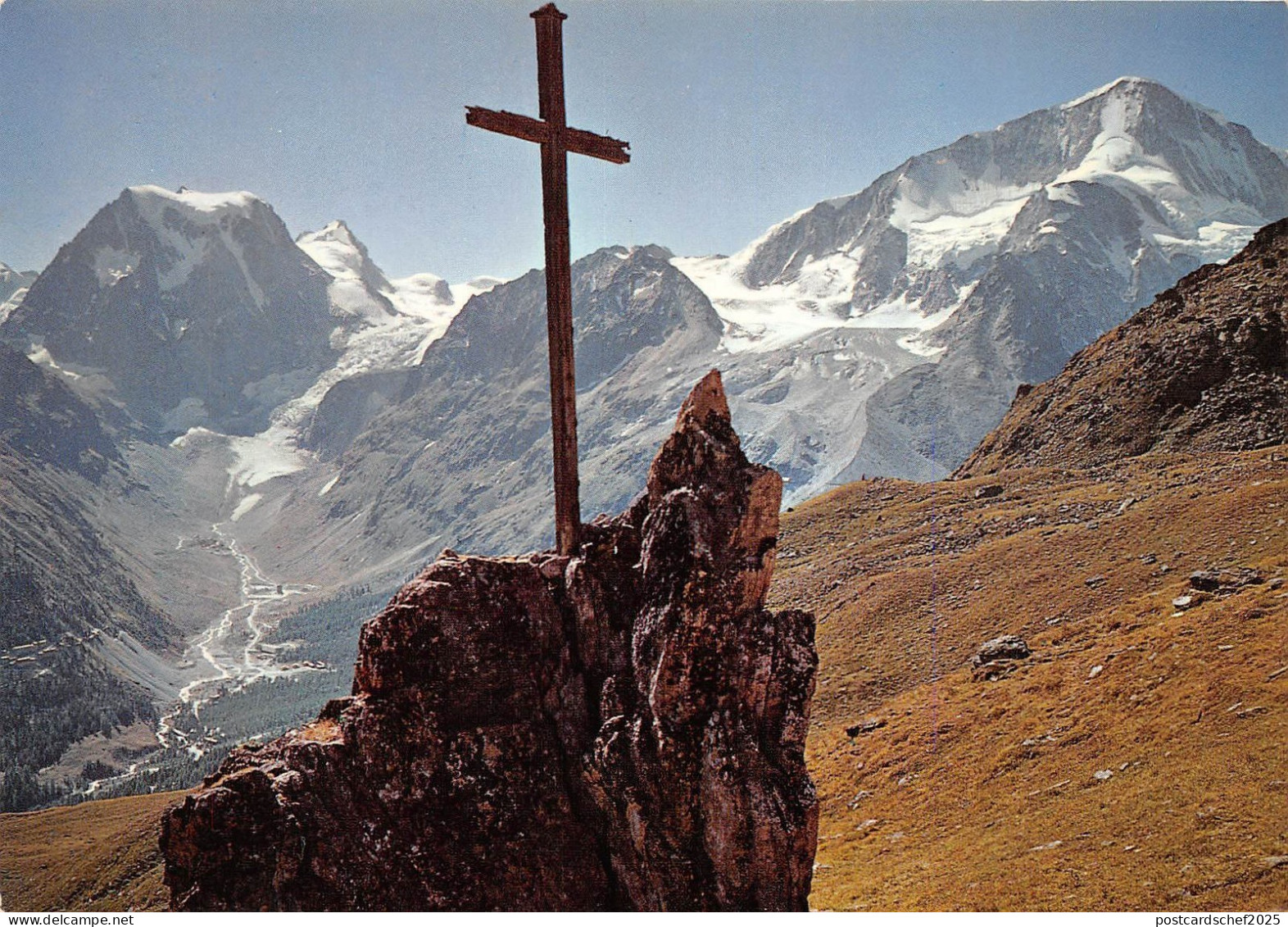 BR11024 Arolla la croix de Praz Gras  switzerland