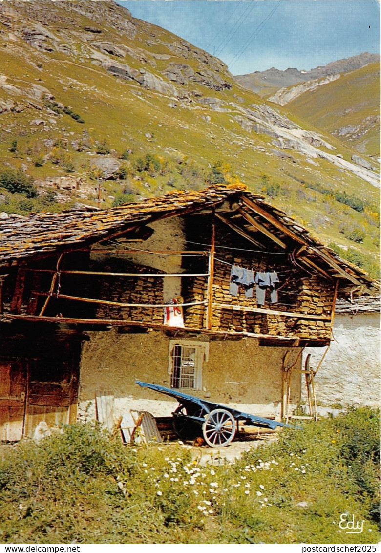 BR11051 Un vieux chalet typique Bonneval sur Arc  france