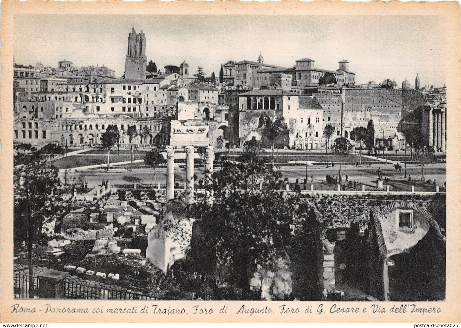 BR13189 Panorama cai mercati di Traiano Roma  italy