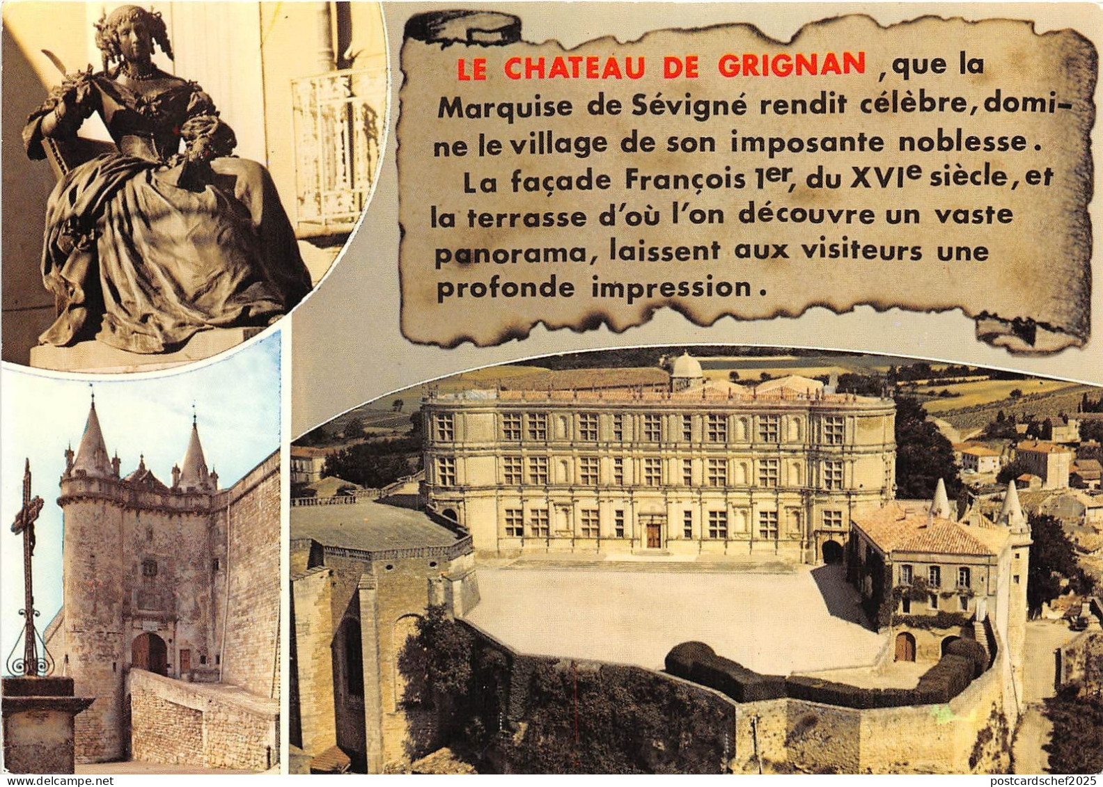 BR14883 Le Chateu de Grignan france