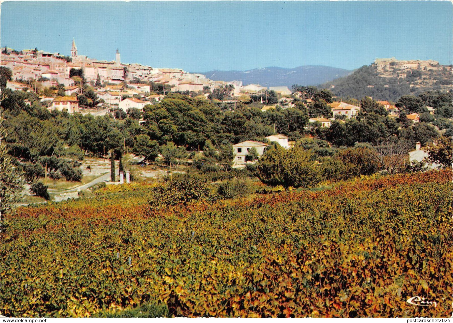 BR15263 Le Castellet vue generale La Cadiere d Azur   france