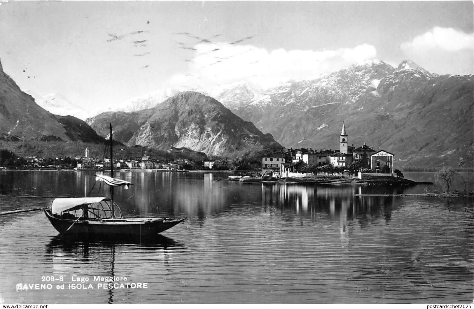 BR18470 Baveno ed Osla Pescator lac majeur ship bateaux  switzerland