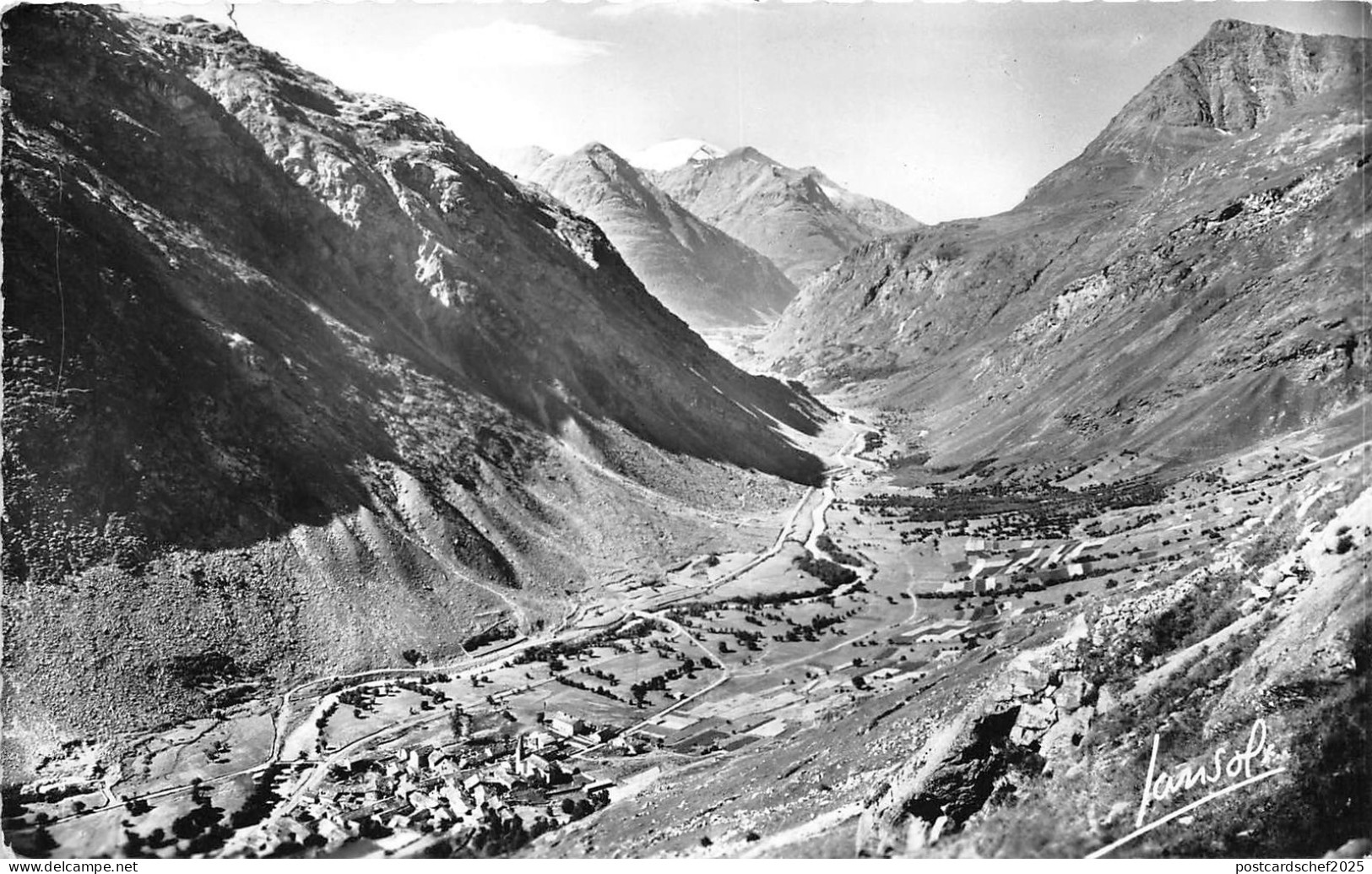 BR20199 Bonneval sur arc vue generale France
