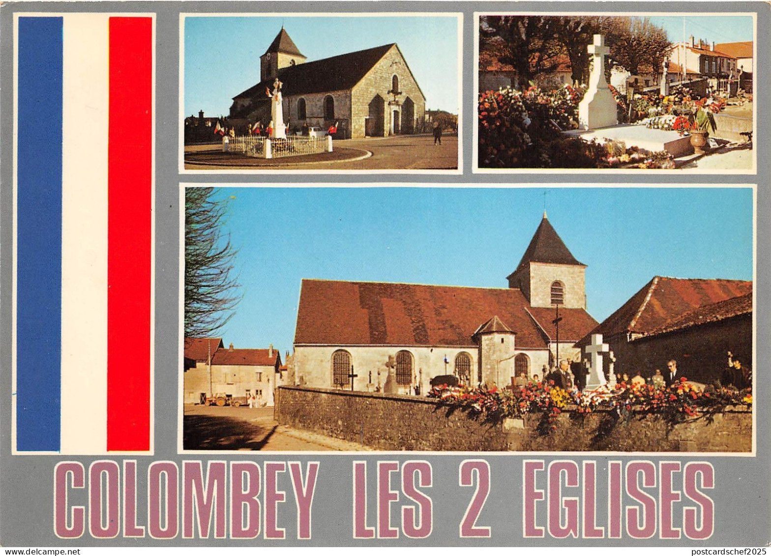 BR21185  Colombey les Deux Eglises place france