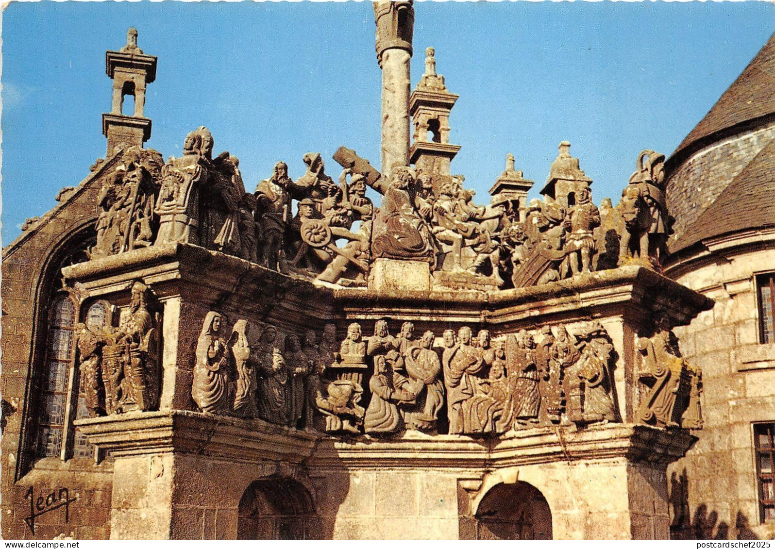 BR21356 Guimiliau le calvaire france