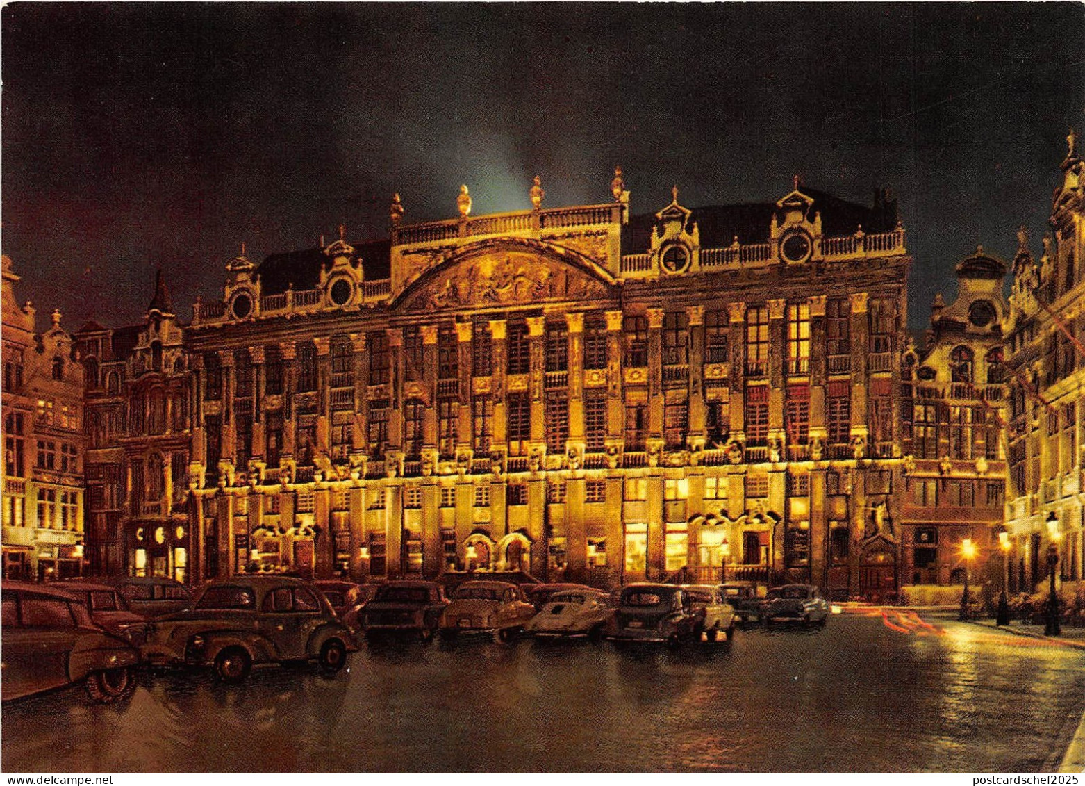 BR21978 Bruxelles Maison des Ducs de Brabant la nuit     belgium