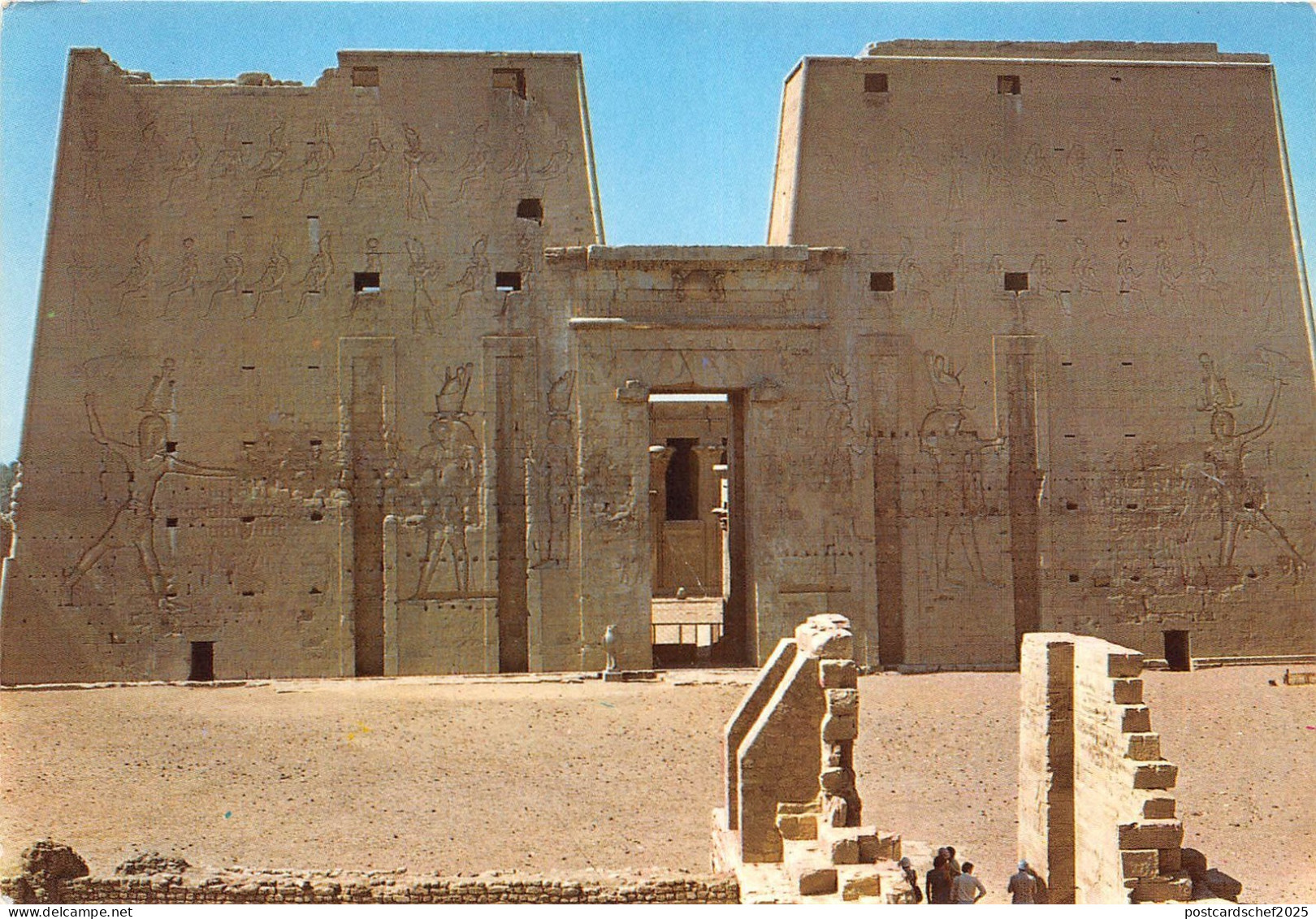 BR2441 Egypte Edfu Temple of God Horus  egypt