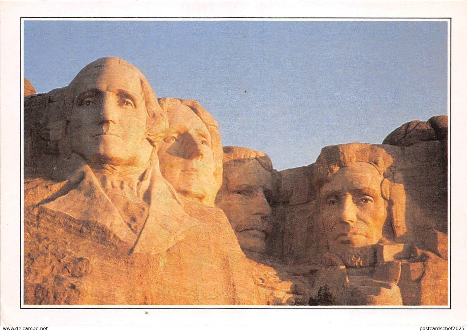 BR25494 Mount Rushmore Heads of four presidents 2 scans  usa