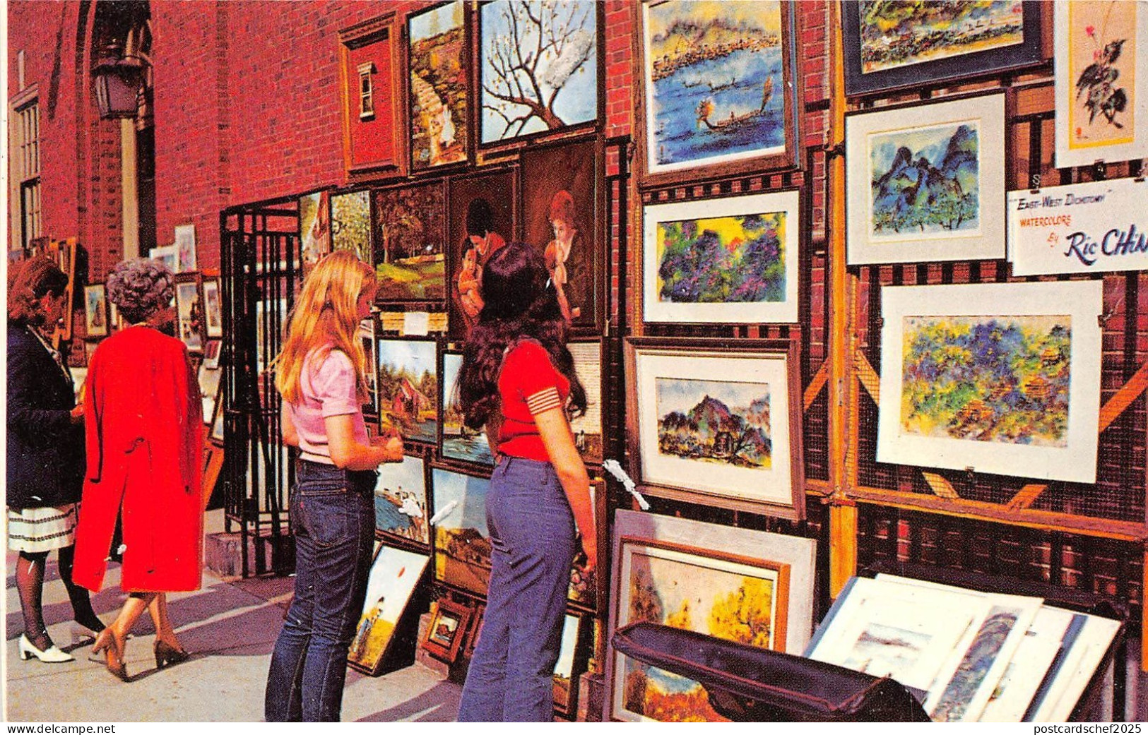 BR25534 Greenwich Village New York City 2 scans usa